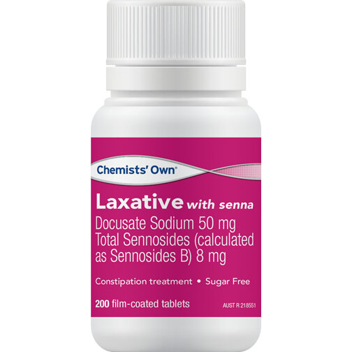 Chemists' Own Laxative With Senna 200 Tablets
