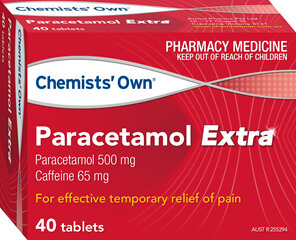 Chemists' Own Paracetamol Extra Tab 40