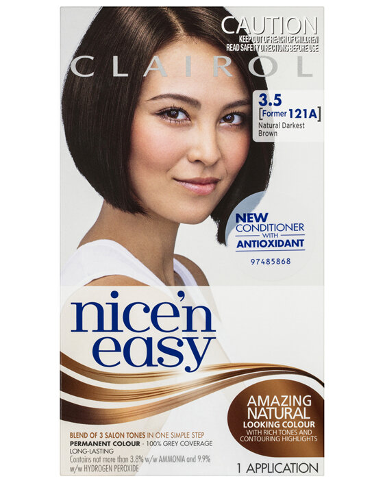 Clairol Nice 'N Easy 3.5 Natural Darkest Brown