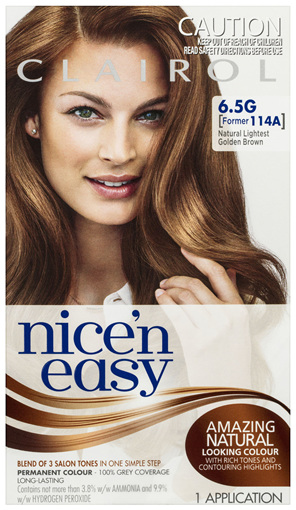 Clairol Nice 'N Easy 6.5G Natural Lightest Golden Brown