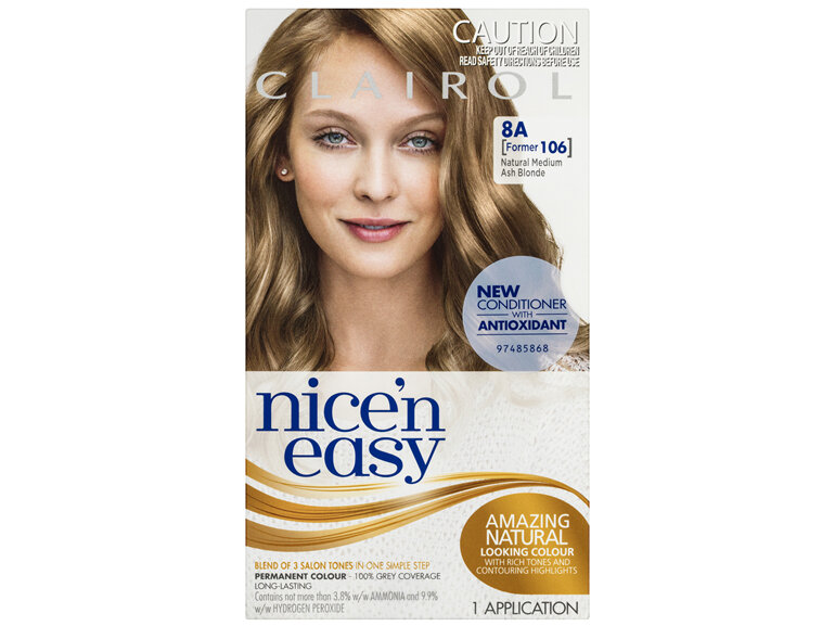 Clairol Nice 'N Easy 8A Natural Medium Ash Blonde