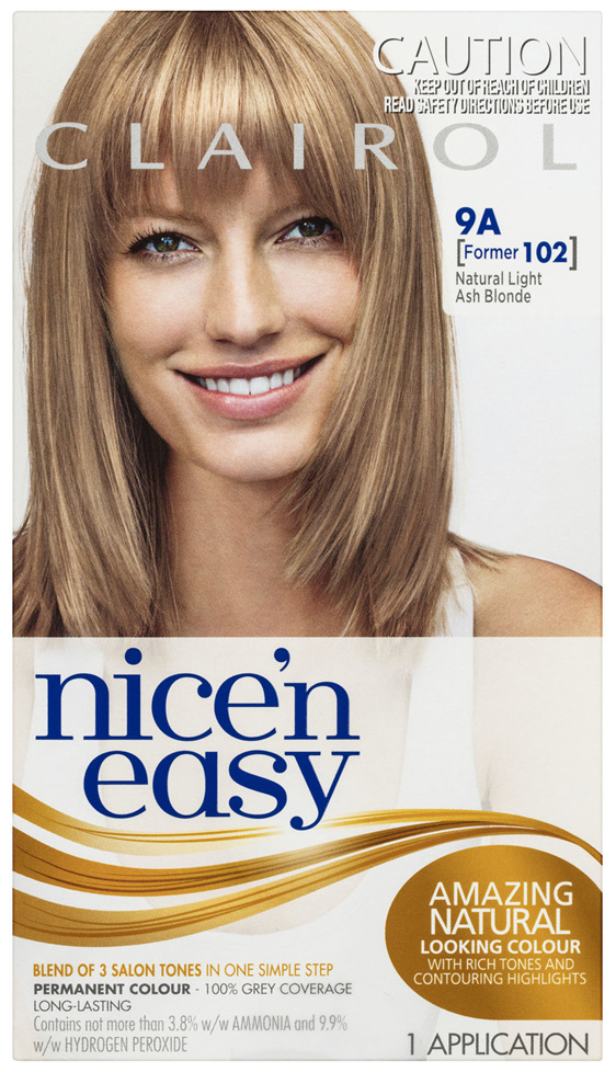 Clairol Nice 'N Easy 9A Natural Light Ash Blonde