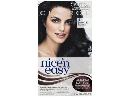 Clairol Nice 'N Easy Permanent Colour 2 Natural Black