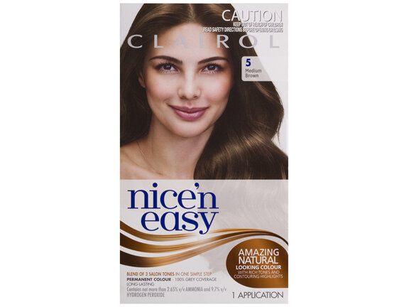 Clairol Nice'n Easy 5 Medium Brown