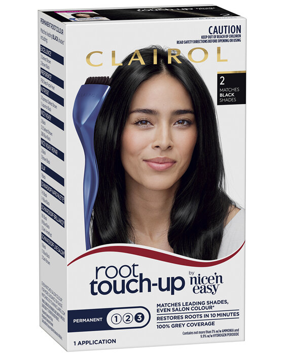 Clairol Root Touch Up Permanent Hair Colour - 2 Black