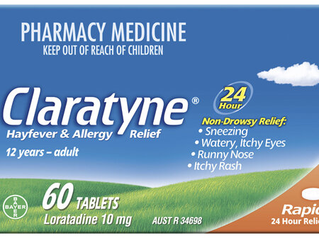 Claratyne Hayfever & Allergy Relief Antihistamine Tablets 60 pack