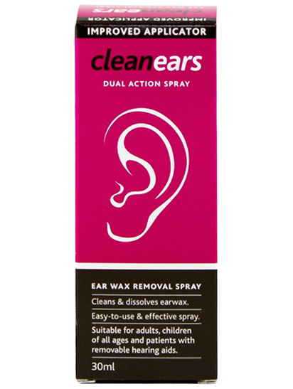 Cleanears Wax Removal Spray 30ml
