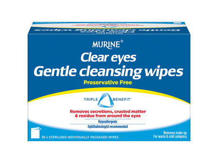 Clear Eyes Cleansing Wipes 30pk