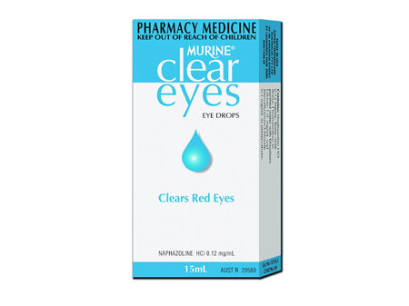 Clear Eyes Red Eye Drops 15ml