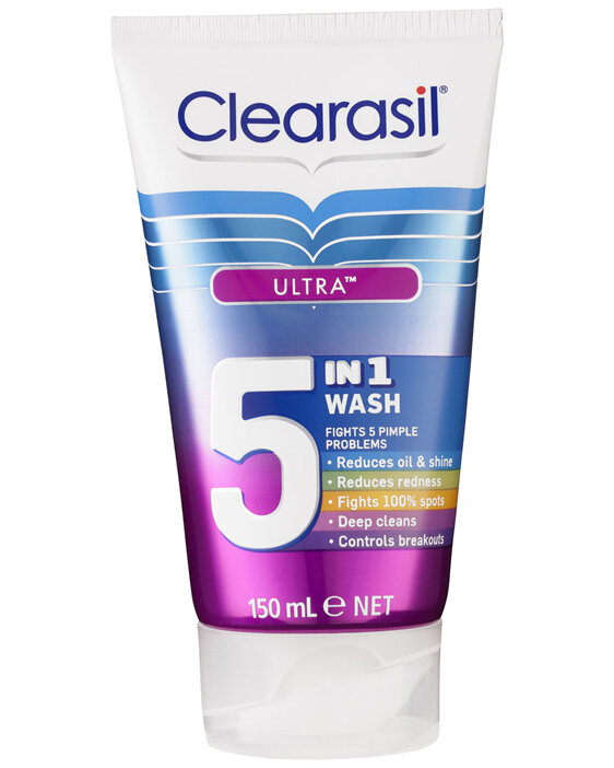 Clearasil Pimple Fighter 5 in 1 Wash 150mL