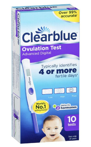 CLEARBLUE Digital Advanced Ovulation Test 10pk