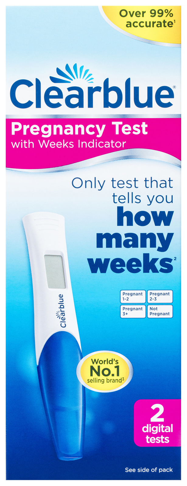 Clearblue digital pregnancy test