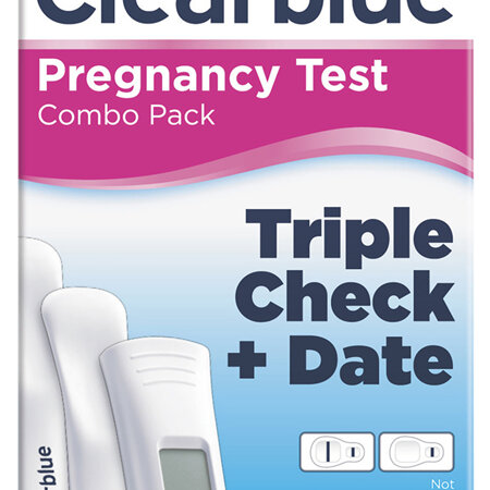 Clearblue Pregnancy Test Combo Pack, Kit of 3 Test