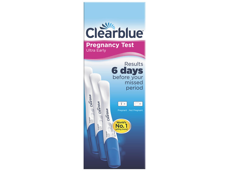 Clearblue Pregnancy Test, Ultra Early, 3 Tests - Moorebank Day & Night Pharmacy