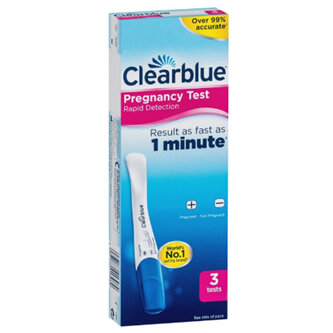 CLEARBLUE Pregnancy Test x3