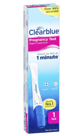 CLEARBLUE Rapid Detect Pregnancy Test 1pk