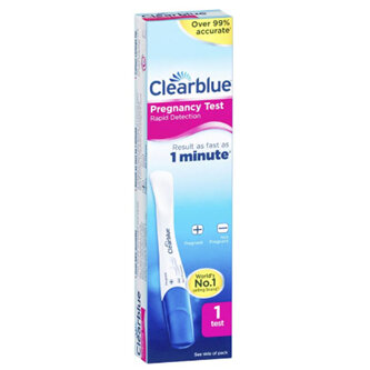 CLEARBLUE Rapid Detect Pregnancy Test 1pk