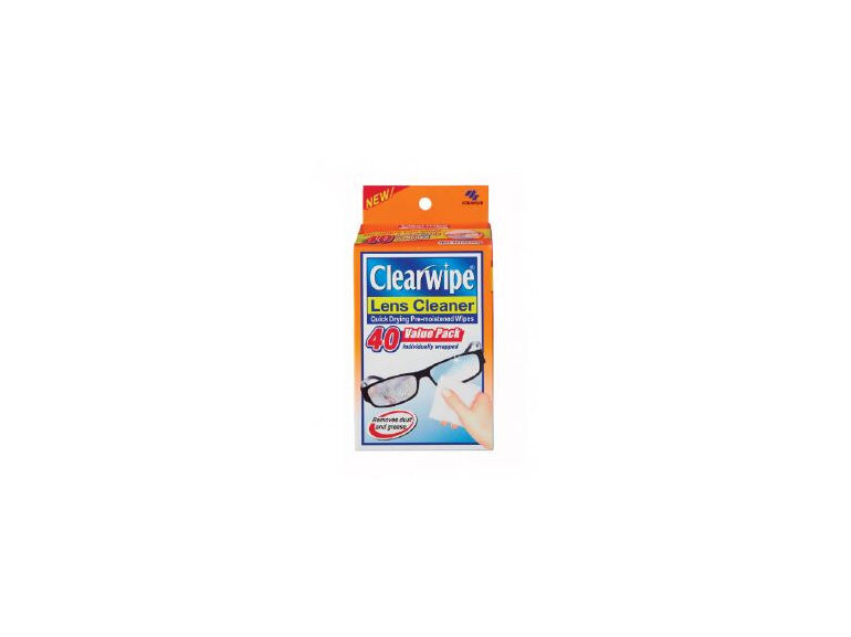 Clearwipes Len Cleaners Wipes 40s