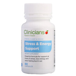 CLINICIANS Stress & Energy Support 60VCap
