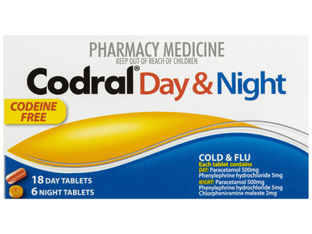 Codral Cold and Flu Tablets 24s