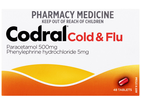 Codral Cold & Flu 48 Tablets