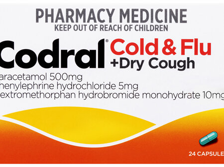 Codral Cold & Flu + Dry Cough Capsules 24 Pack