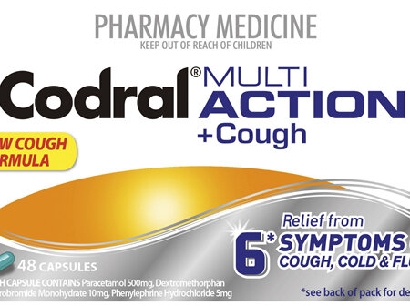 Codral Cold & Flu + Dry Cough Capsules 48 Pack