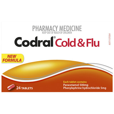 Codral Cold & Flu Tablets 24 Pack