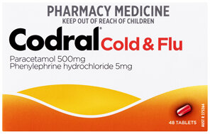 Codral Cold & Flu Tablets 48 Pack