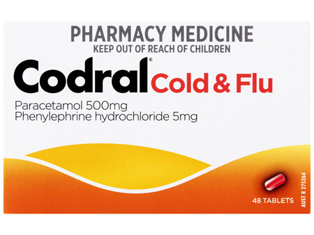 Codral Cold & Flu Tablets 48 Pack