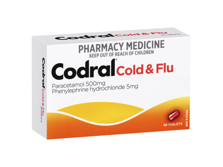 Codral Cold & Flu Tablets 48s