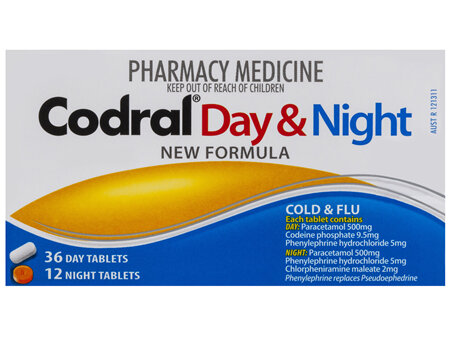 Codral Day & Night 48 Tablets