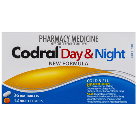Codral Day & Night 48 Tablets