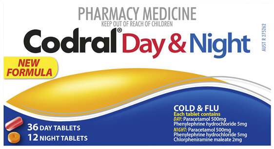 CODRAL Day & Night Codeine Free Tablets 48