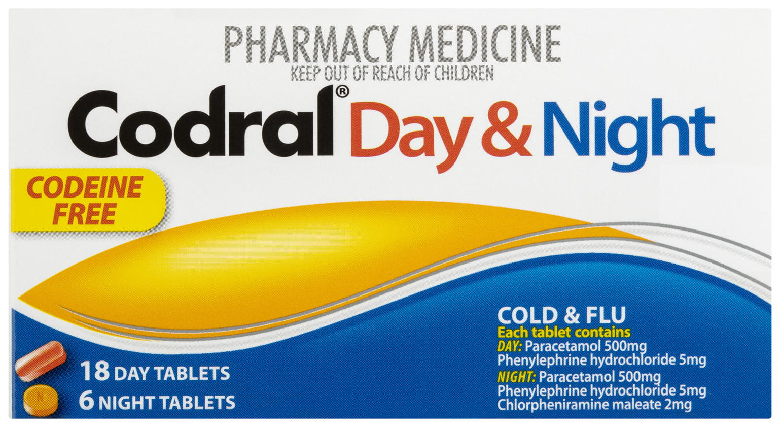 Codral Day & Night Tablets 24 Pack - Life Pharmacy Johnsonville Shop