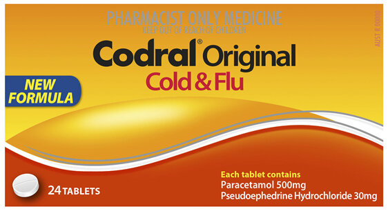 Codral Original Cold & Flu Tablets 24 Pack