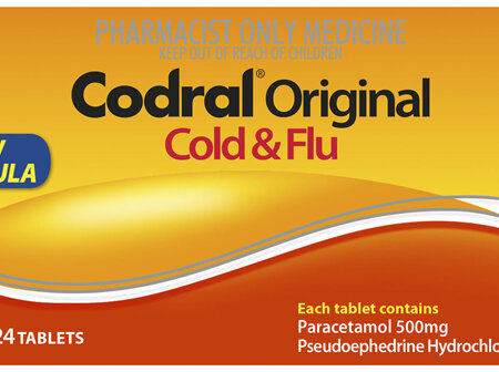 Codral Original Cold & Flu Tablets 24 Pack NZ PSE C3