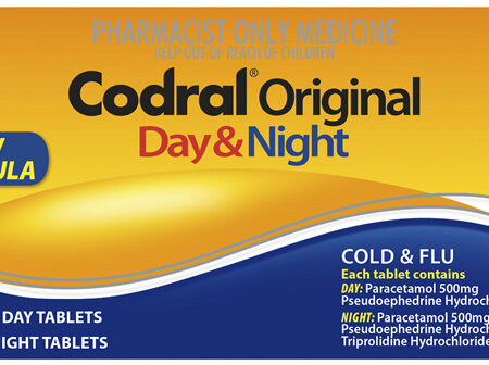 Codral Original Day & Night Tablets 24 Pack NZ PSE C3