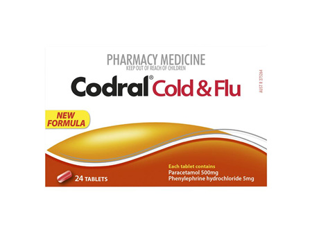 Codral PE Cold & Flu 24 Tablets