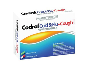 Codral Pe Cold & Flu Tablets Plus Cough Day/Night 48