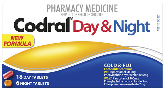 Codral PE Day & Night Tablets 24 Pack