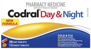 Codral PE Day & Night Tablets 48 Pack