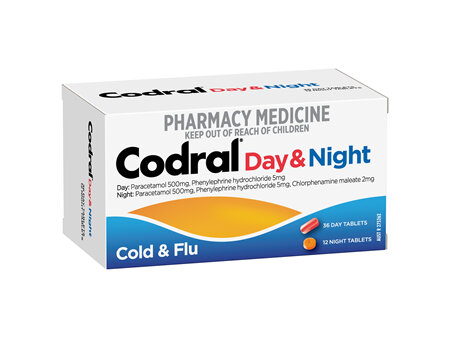 Codral PE Day & Night Tablets 48s