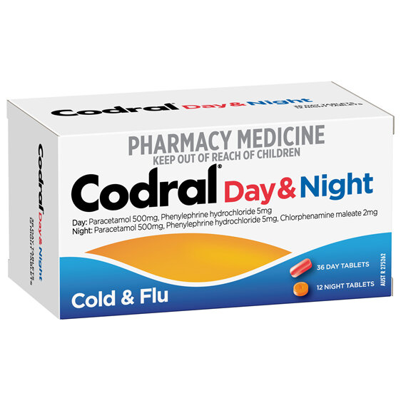 Codral PE Day & Night Tablets 48s