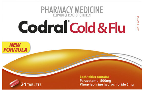CODRAL Phenylephrine Cold & Flu Day 24