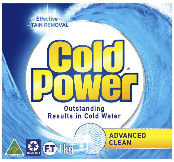 Cold Power Regular Advanced Clean, Powder Laundry Detergent, 1Kg