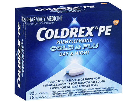Coldrex PE Cold & Flu Day & Night Caplet 48s