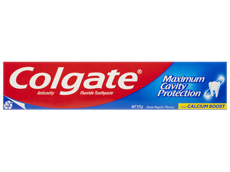 Colgate Cavity Protection Toothpaste, 175g, Great Regular Flavour, for Calcium Boost