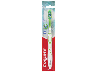 Colgate Max White Manual Toothbrush, 1 Pack, Soft Bristles with Polishing Star