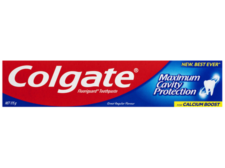 Colgate Maximum Cavity Protection Toothpaste, 175g, Great Regular Flavour, for Calcium Boost